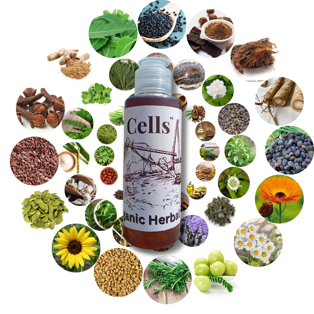 Cells Organic Hair Oil- 120ml
